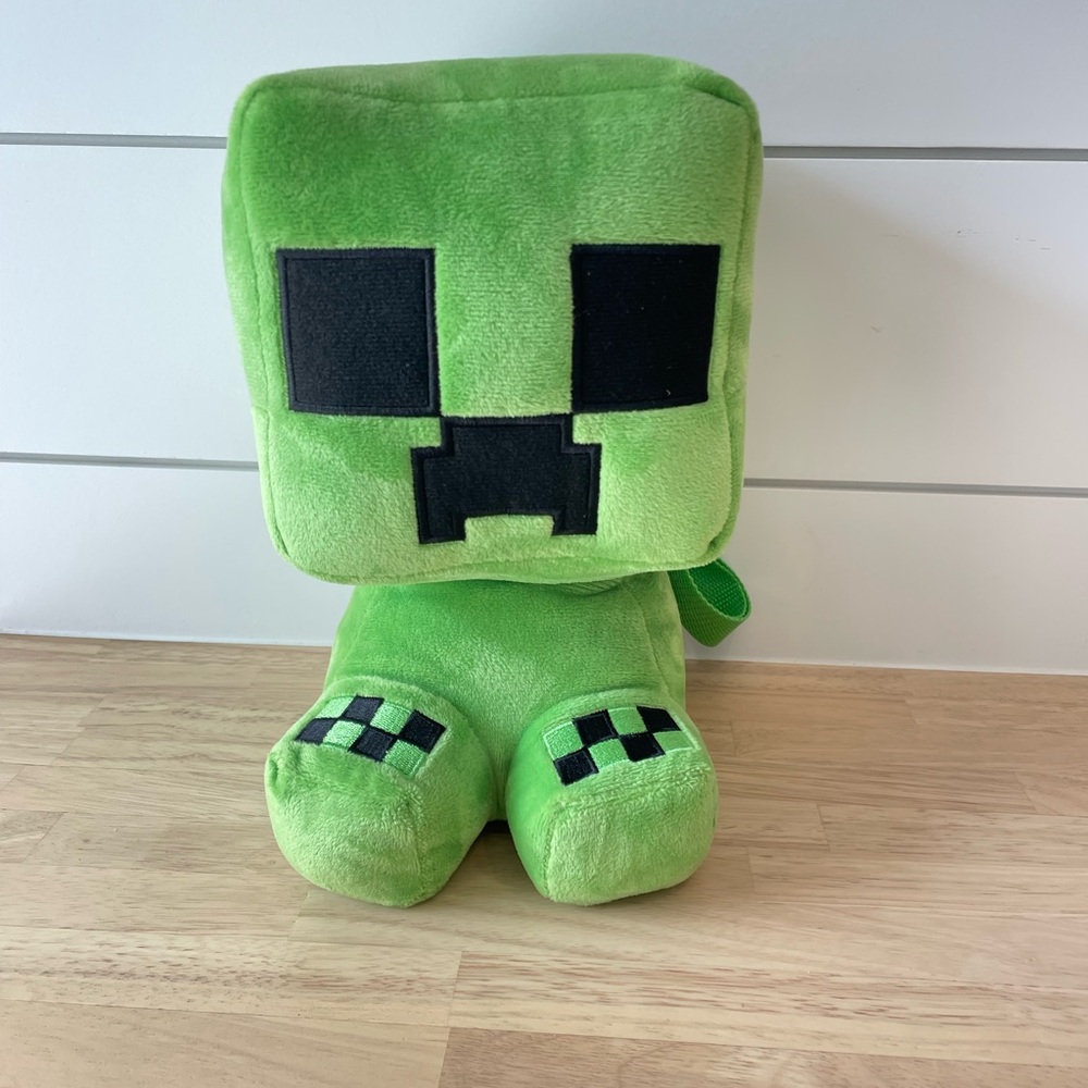 Minecraft Creeper Plush Mini Backpack Toy